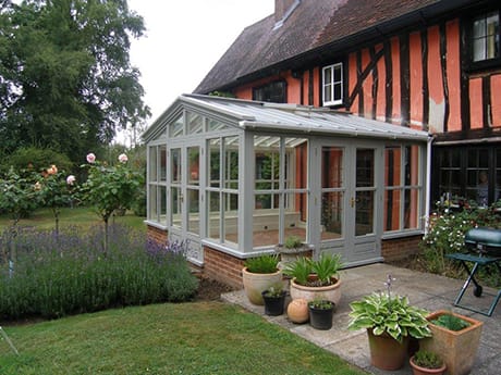 Oak frame garden room