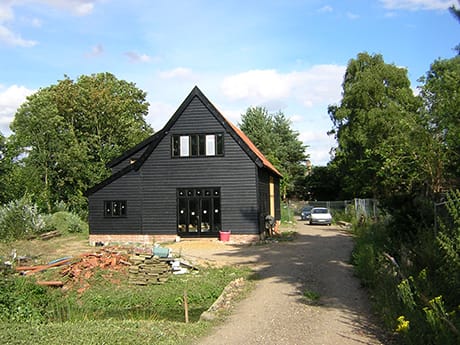 Restored and converted barn